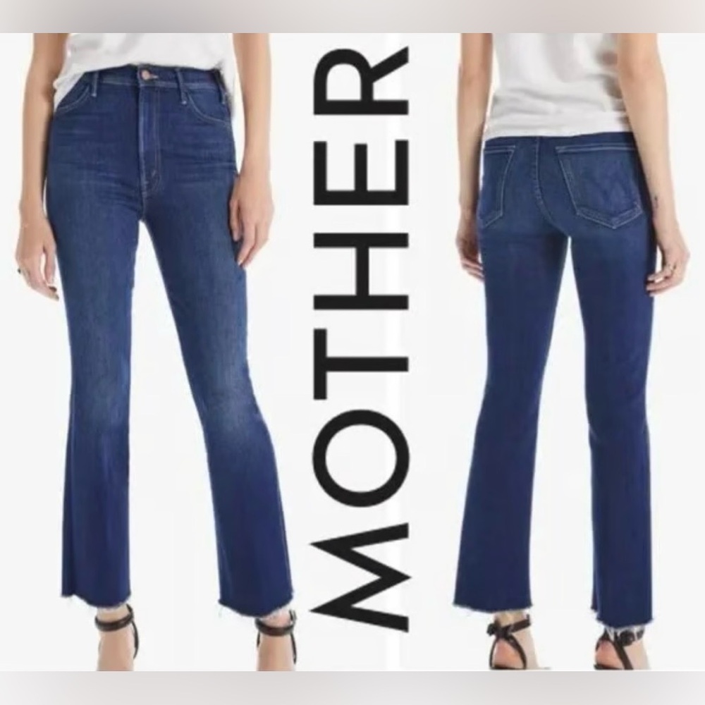 MOTHER The Hustler Ankle Fray Size 31
